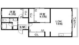 アクシスKAWASE間取り図面