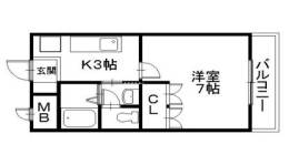 アシューレ・H間取り図面
