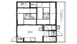 伊藤マンション1間取り図面