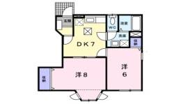 ウエストナウＢ間取り図面