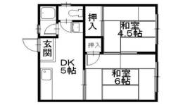 宇尾アパート間取り図面