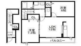 エトワールA間取り図面