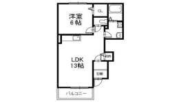 カーサ・ルーリオ2間取り図面