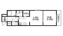 グランブルー野瀬間取り図面