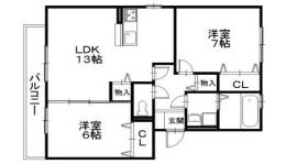 グレイスコート間取り図面