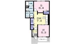 コーポ勢多5番館間取り図面