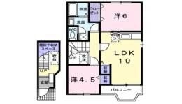 シャン　ド　ルミエール間取り図面