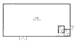 須越店舗間取り図面