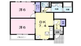 ソレイユA間取り図面