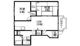 ツインハーモニー1間取り図面