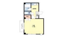 佃コーポ2間取り図面