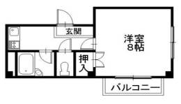 佃コーポ2間取り図面