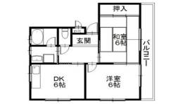 ハイツ浅野とりいもと間取り図面