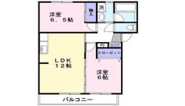 ハイツレインボー間取り図面