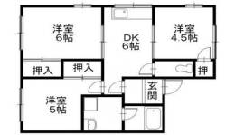 ハイム北芹川間取り図面