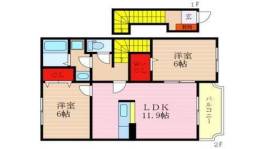 パストラル　ヴィラＡ間取り図面