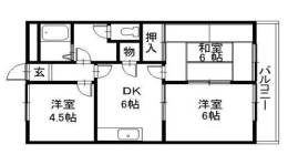 パッションエスポア間取り図面