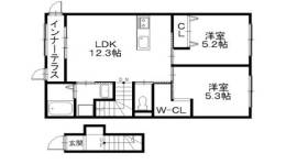 Patio　DX（パティオデラックス）間取り図面