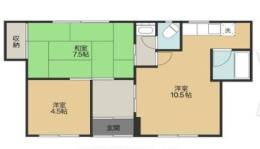 馬場アパート間取り図面