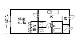 向日葵間取り図面