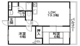 フローレス後三条間取り図面
