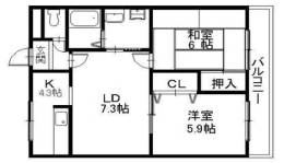 ペアガーデン間取り図面