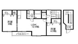 ベルジュ・エルマーノ間取り図面