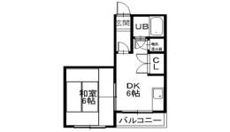 松原ハイツ間取り図面