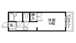 南彦根ハイツB棟間取り図面