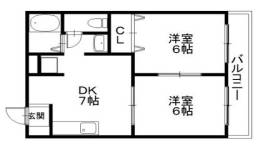 ミンミンハイツ2間取り図面