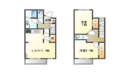 メゾネットハウスアメニティ間取り図面
