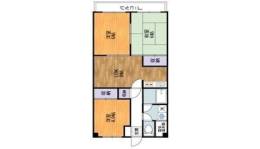 メゾンあおき1間取り図面