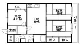 メゾンインペリアル間取り図面