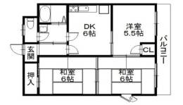 メゾン谷沢2間取り図面