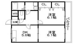 メゾンドセルバ間取り図面