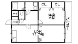 メゾンドセルバ間取り図面