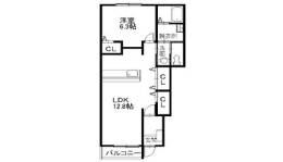 ラネージュ1番館間取り図面