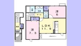 ラネージュ2番館間取り図面