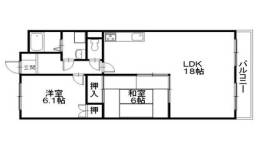 ラフェスタ彦根2間取り図面