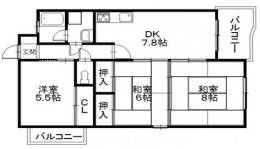 ラフェスタ彦根1間取り図面