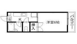 ラ・プラン外町2間取り図面