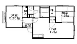 リバーサイドたなべ壱番館間取り図面