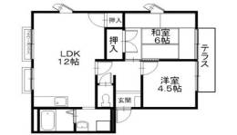 リバーサイドたなべ弐番館間取り図面