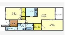 リバーノースビル3間取り図面