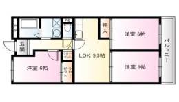 リバーノースビル2間取り図面
