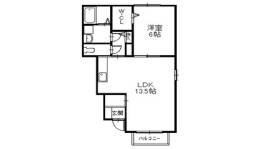 サニーリュート間取り図面