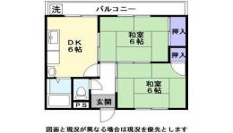 伊藤マンション2間取り図面