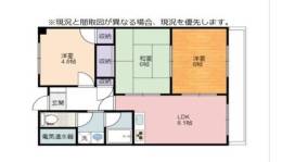 メゾンあおきⅡ間取り図面