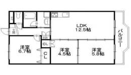グリーンリーフ間取り図面