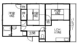 ハイツアデュール間取り図面